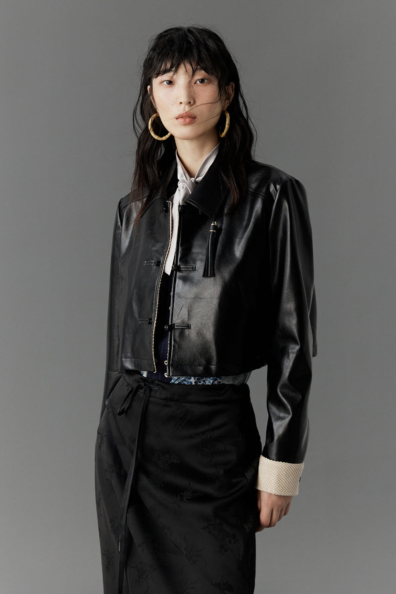 An Oriental Classic Leather Jacket