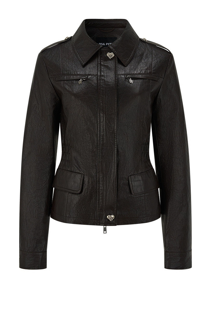 Mirelle Dark Brown Jacket