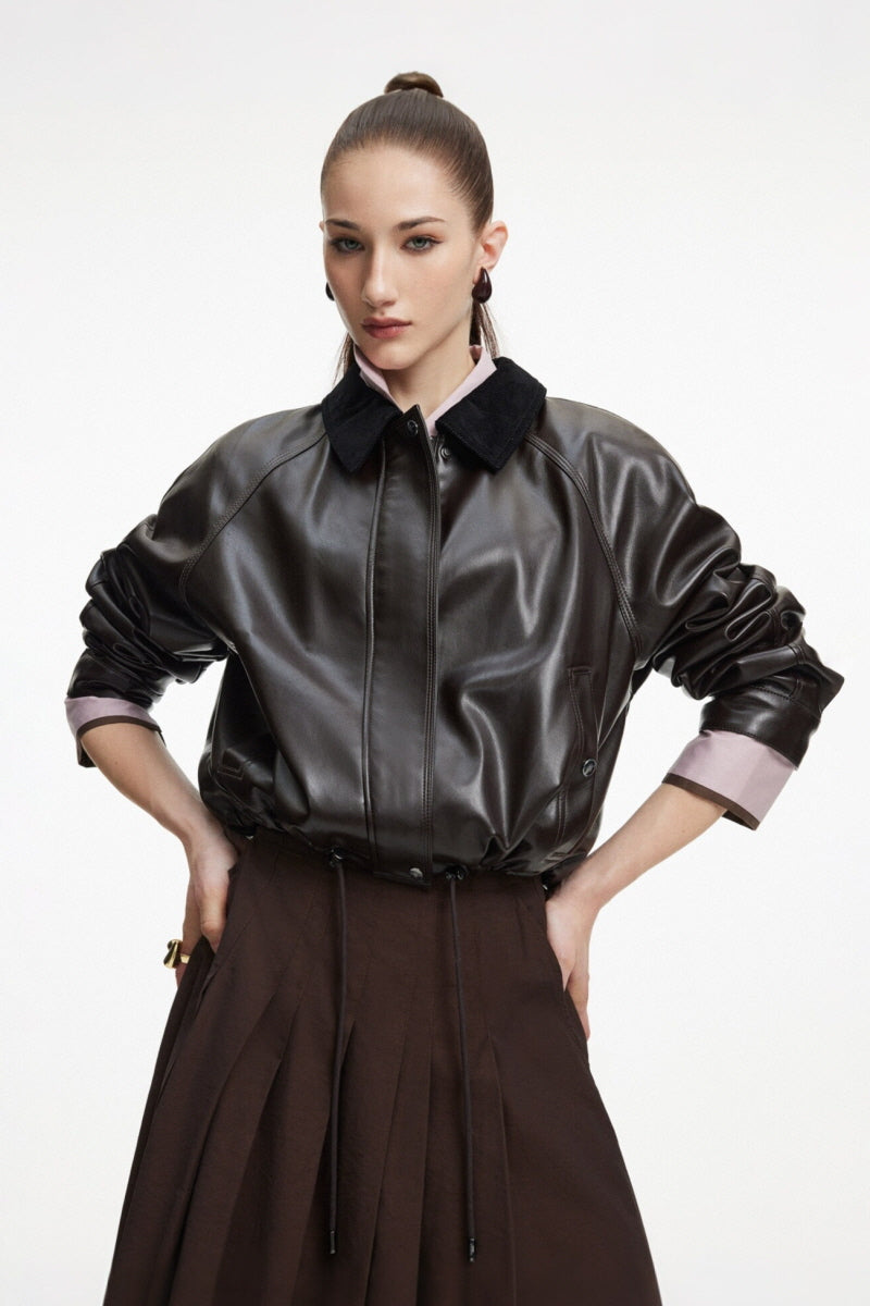 Sable Form Brown Jacket