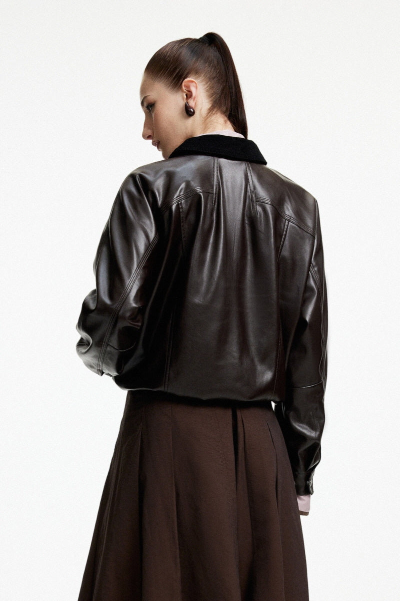 Sable Form Brown Jacket