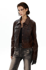 Rowan Brown Trucker Jacket
