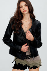 Caine Black Jacket