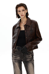 Rowan Brown Trucker Jacket