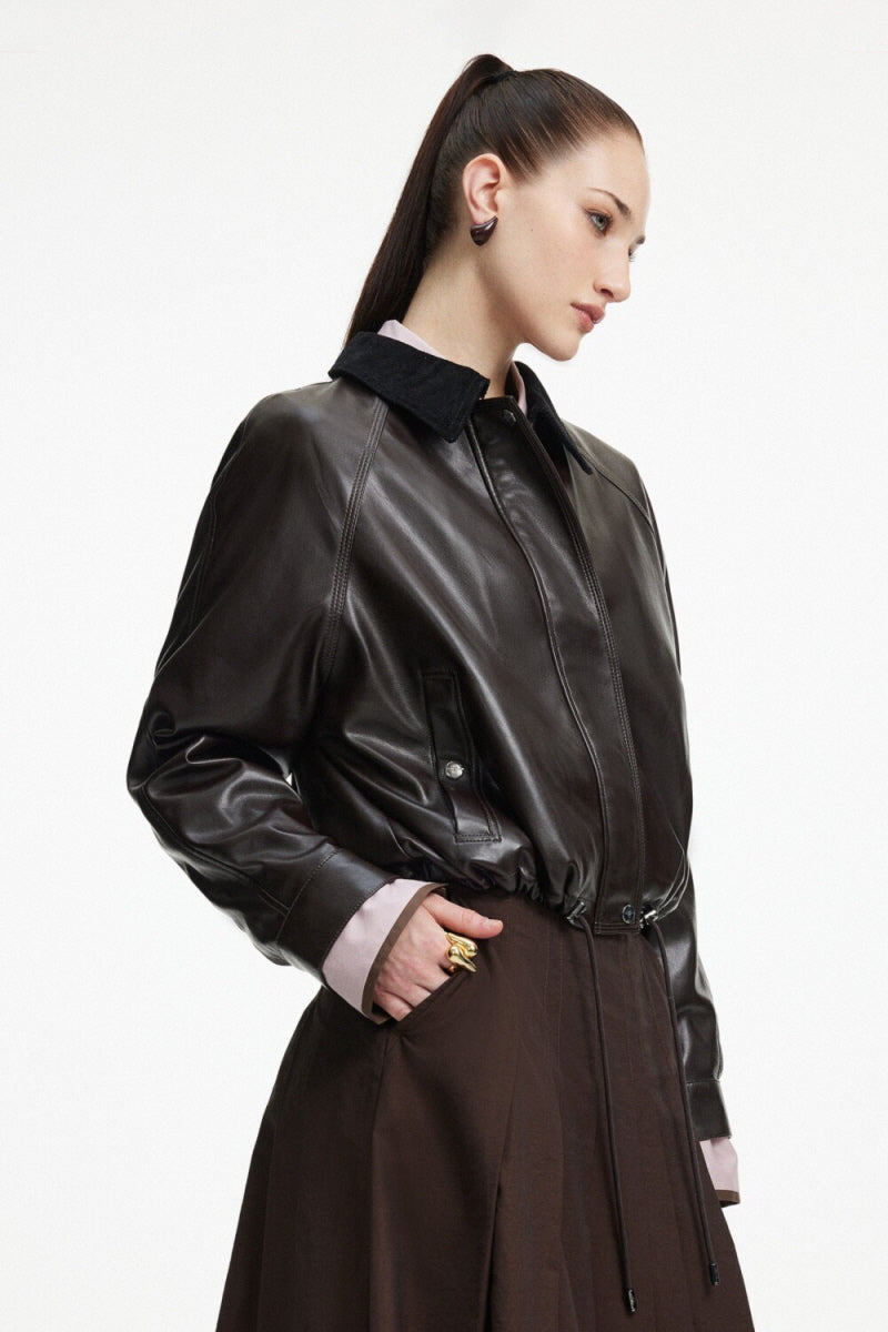 Sable Form Brown Jacket