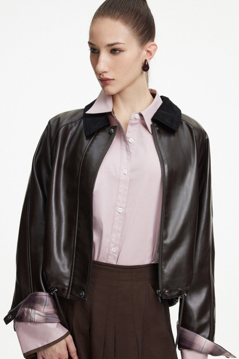 Sable Form Brown Jacket