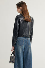 Nova Zip Leather Jacket