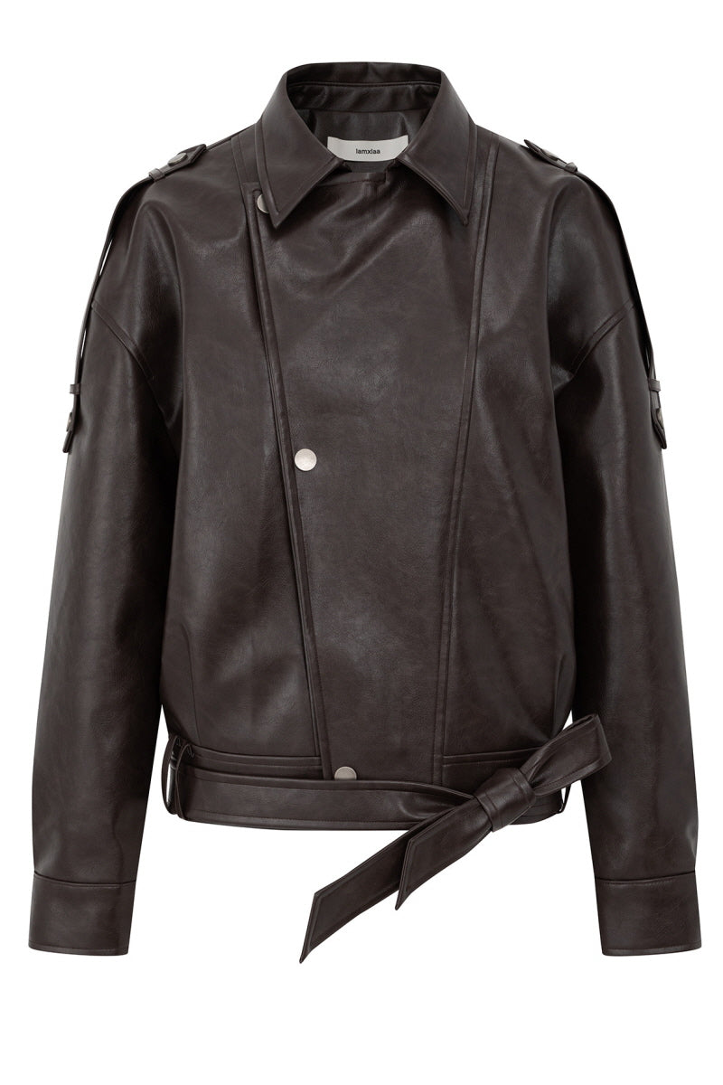 Force Field Leather Jacket