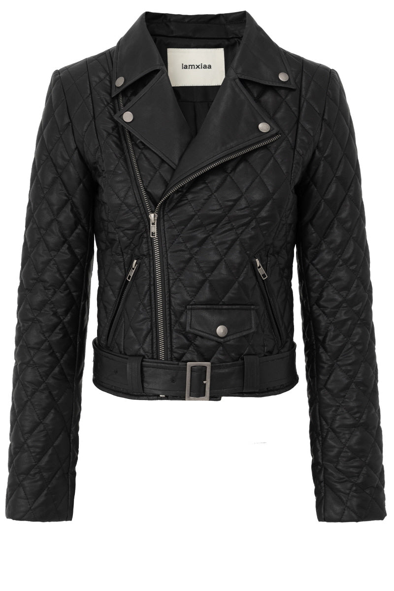 Axis Quilted Leather Jacket