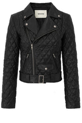 Axis Quilted Leather Jacket