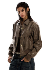Hooked Shadow Leather Jacket