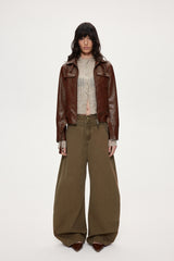 Marron Classic Brown Jacket