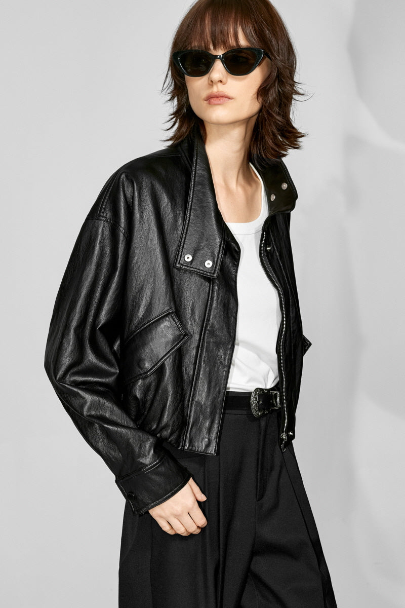 Vanta Soft Edge Leather Jacket