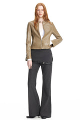 Muse Line Leather Jacket