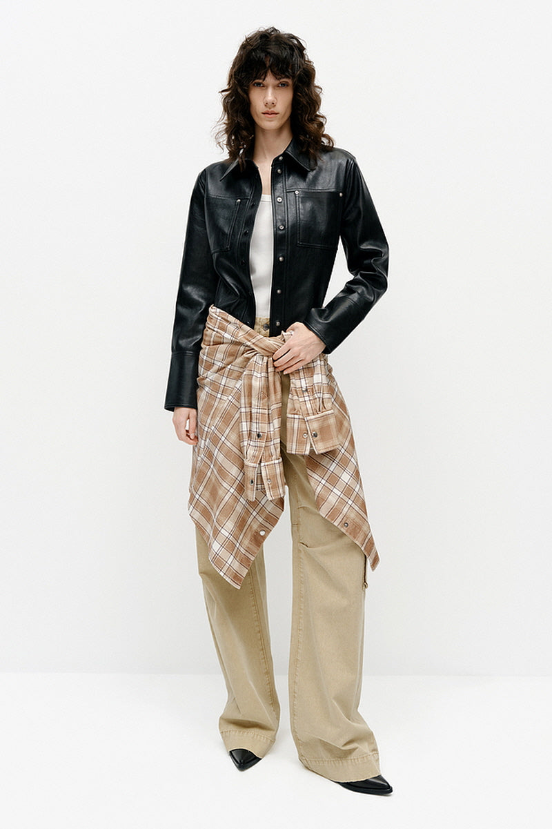 Rogue Frame Leather Jacket