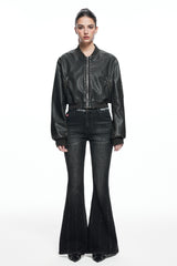 Blackout Protocol Leather Jacket