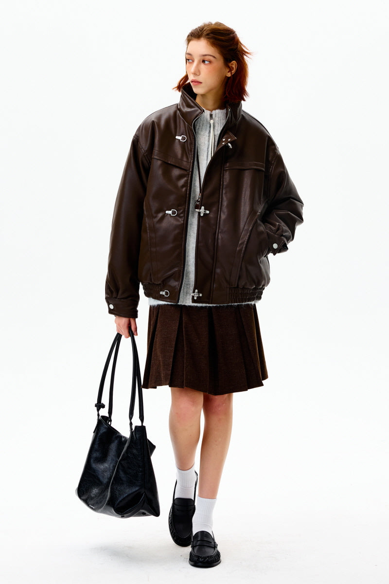 Bitter Gloss Leather Jacket