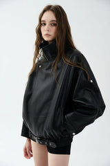 Inkform Black Leather Jacket