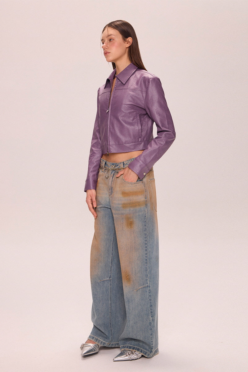 Violet Luxe Purple Jacket