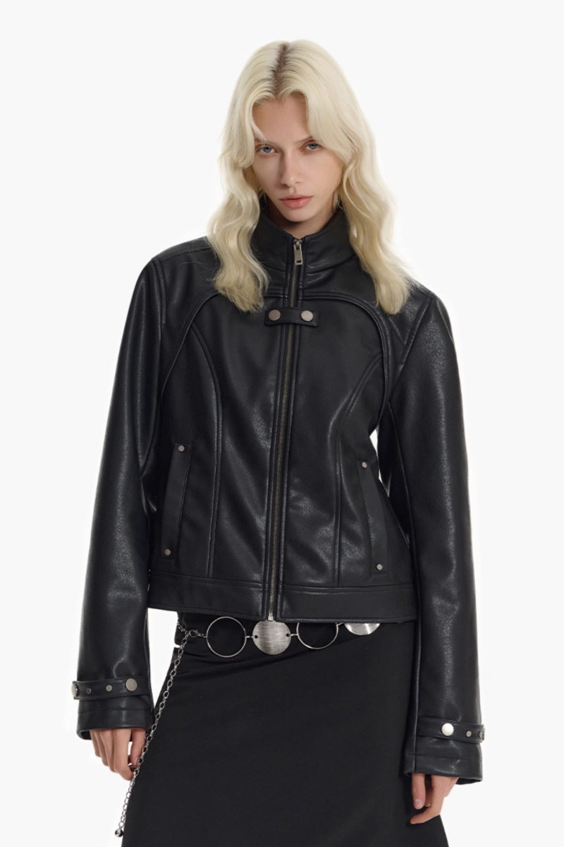 Velocia Black Luxe Jacket