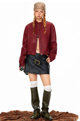 Dual Tone Bomber Jacket