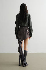 Sharp Void Leather Jacket