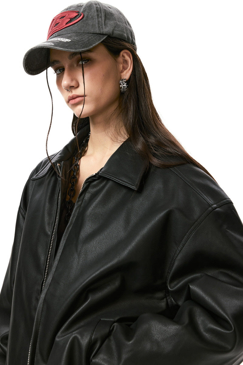 High Street Texture Jacket - Black