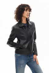City Core Leather Jacket