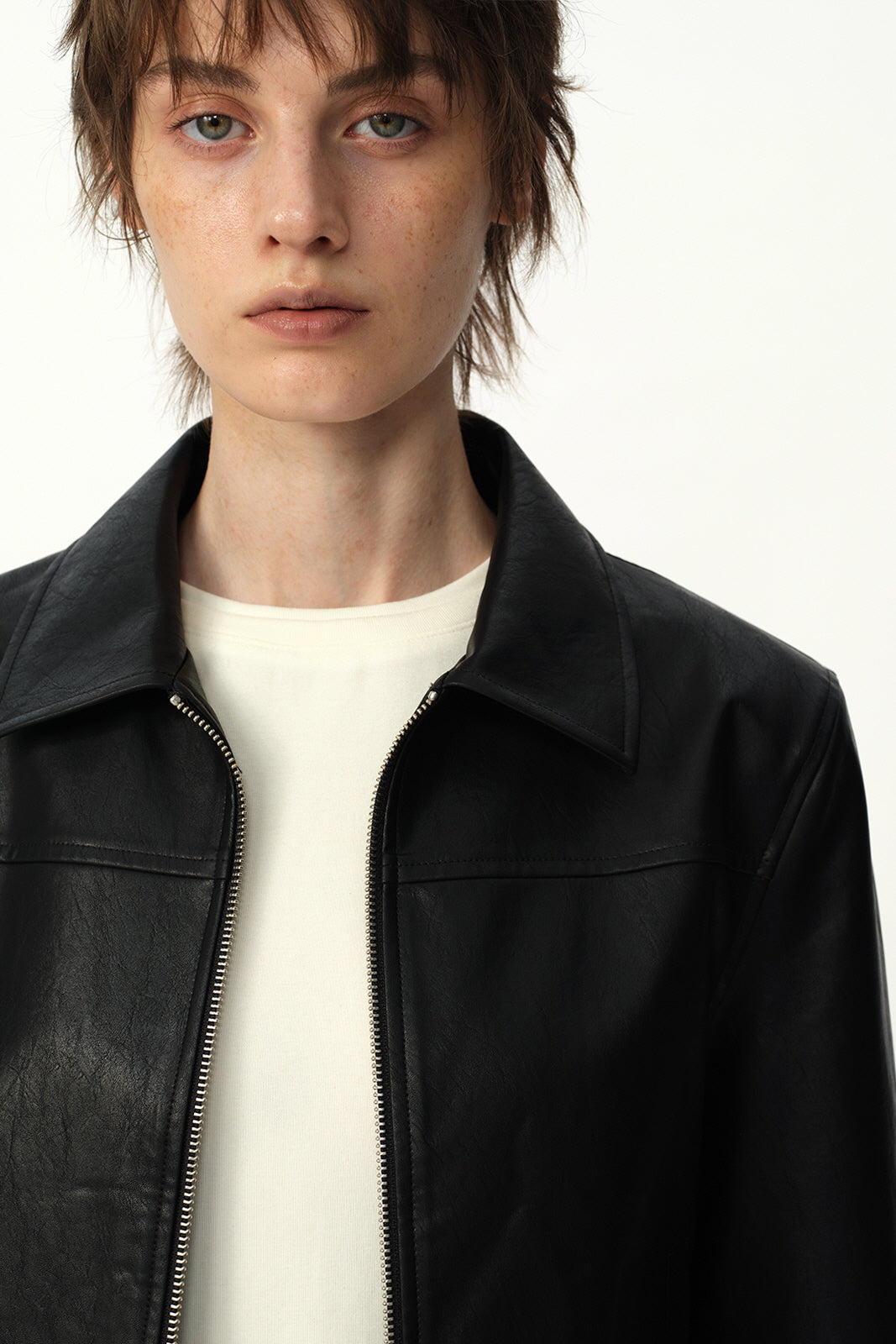 Matte Shift Black Jacket