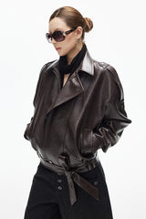 Force Field Leather Jacket