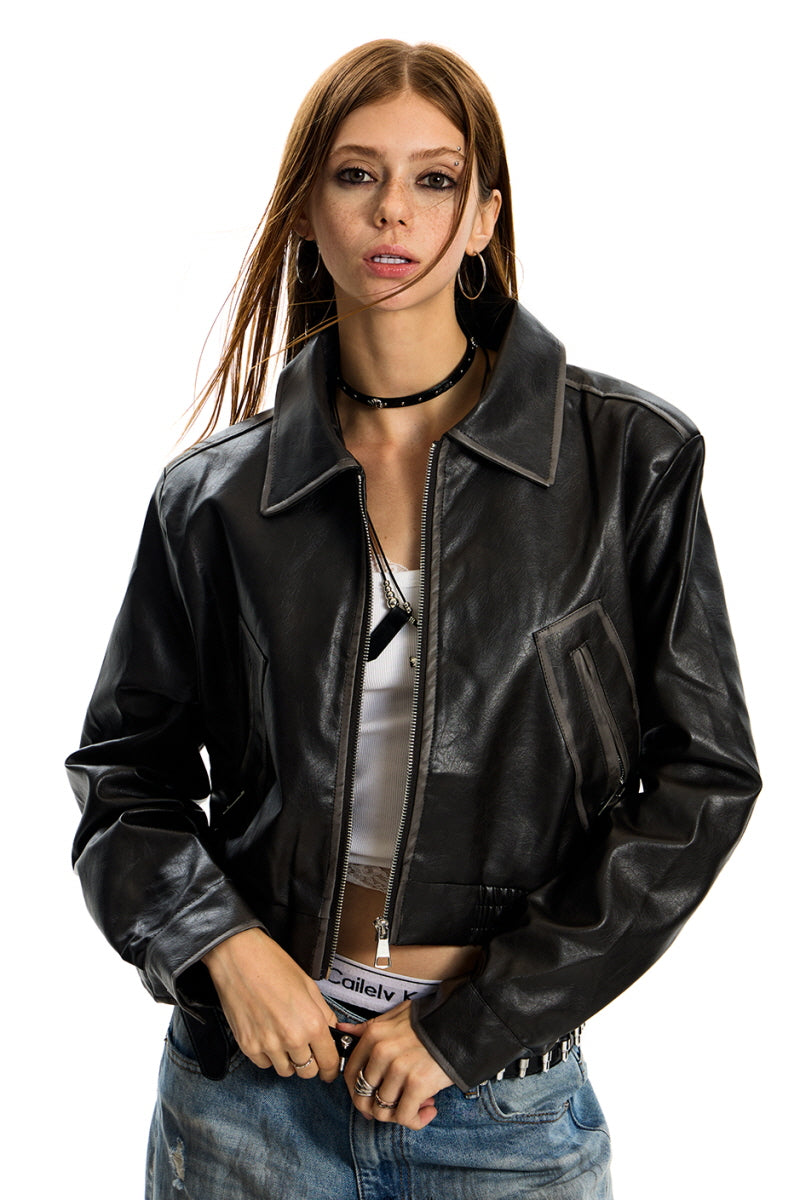 Bullet Girl Leather Jacket