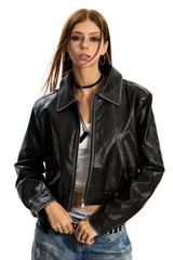 Bullet Girl Leather Jacket
