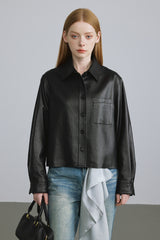 Essential Black Leather Jacket