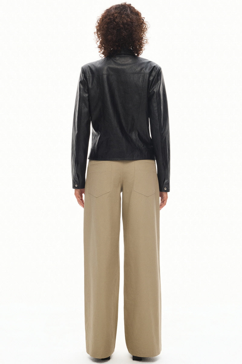 City Core Leather Jacket