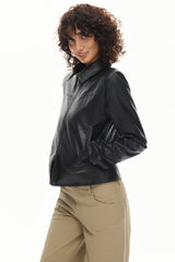 City Core Leather Jacket