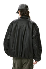 High Street Texture Jacket - Black