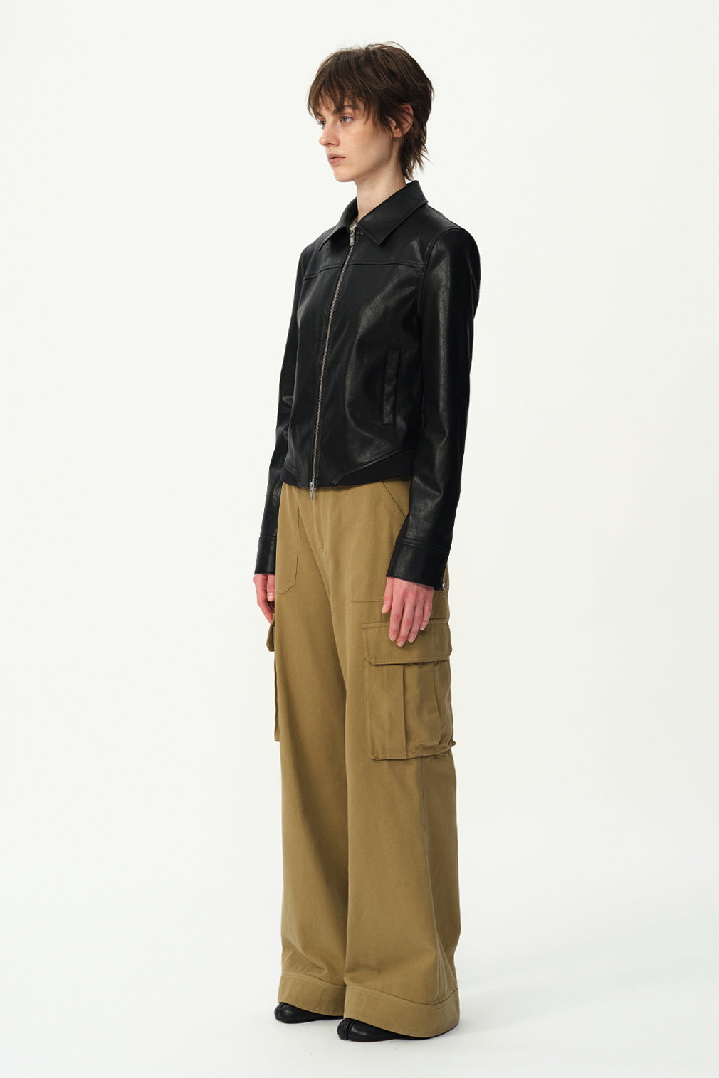Matte Shift Black Jacket