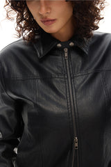 City Core Leather Jacket