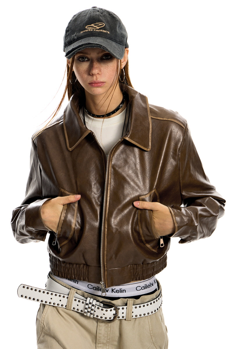 Bullet Girl Brown Jacket