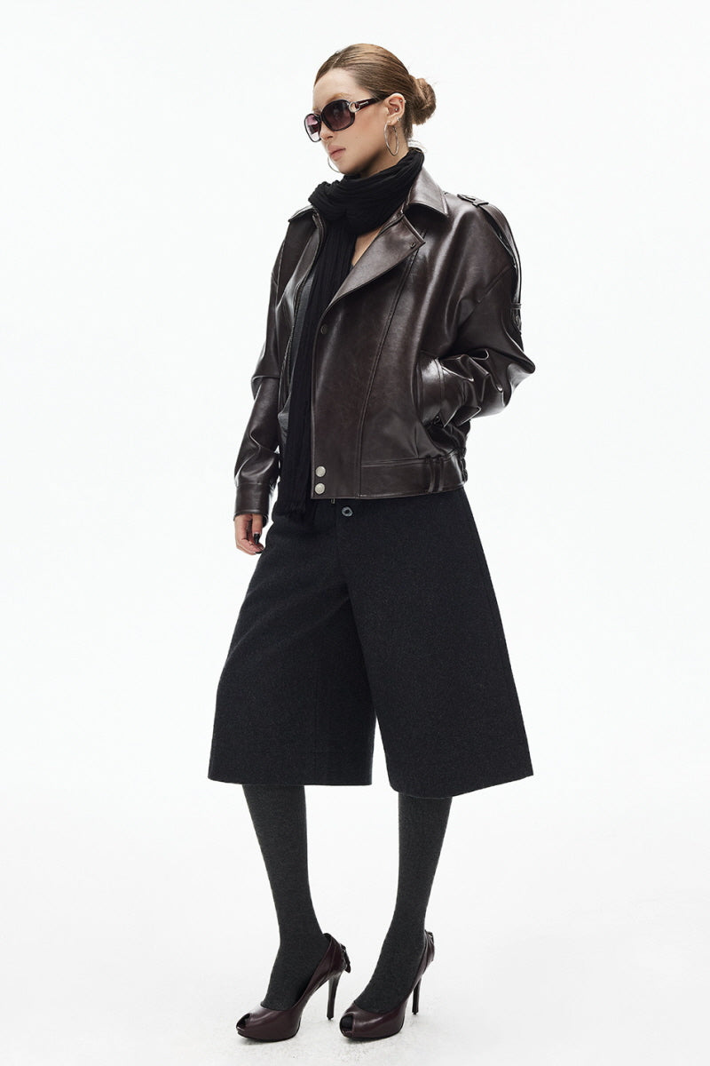 Force Field Leather Jacket