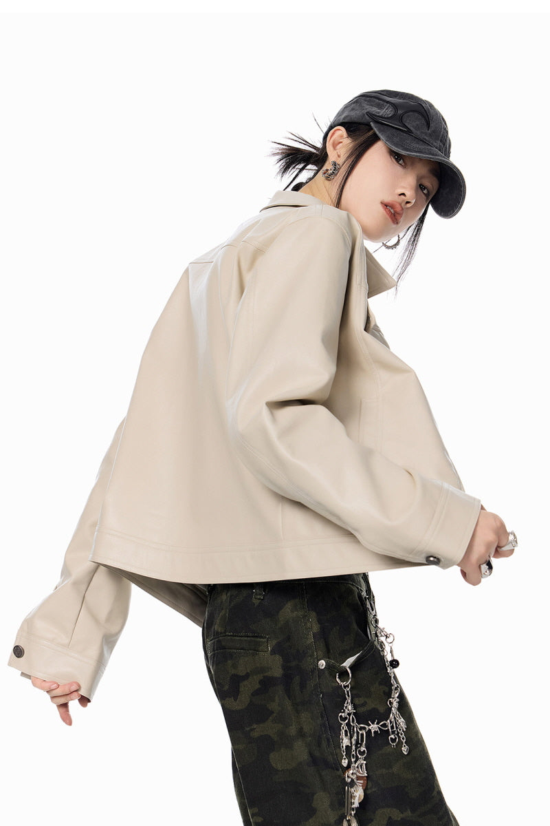 Steel Raven Beige Jacket