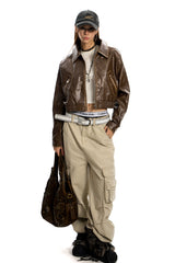 Bullet Girl Brown Jacket