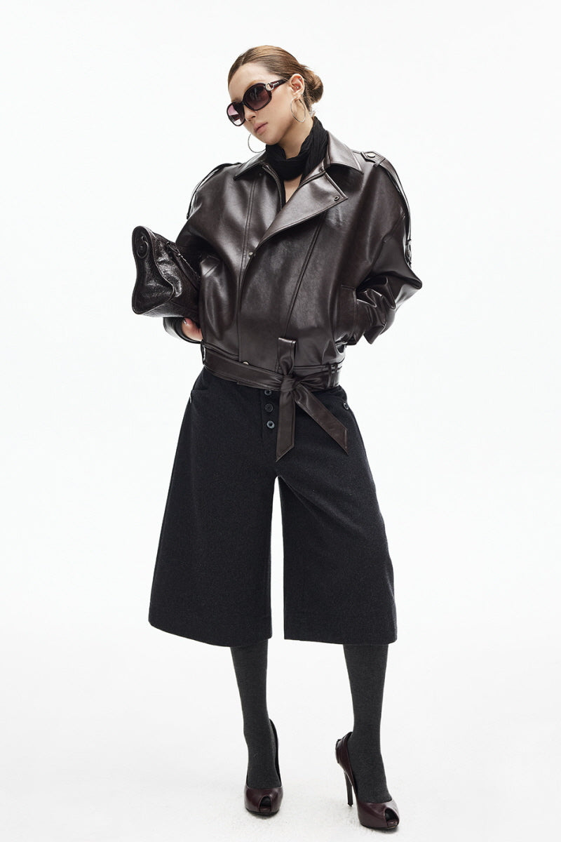 Force Field Leather Jacket