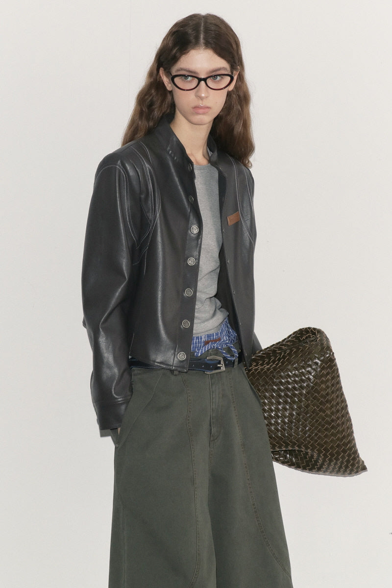 Belle Classic Leather Jacket