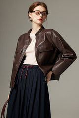 Heritage Brown Leather Jacket