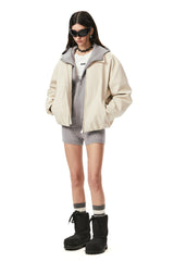 High Street Texture Jacket - Ivory