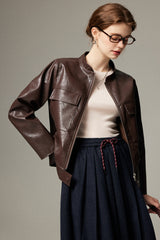 Heritage Brown Leather Jacket