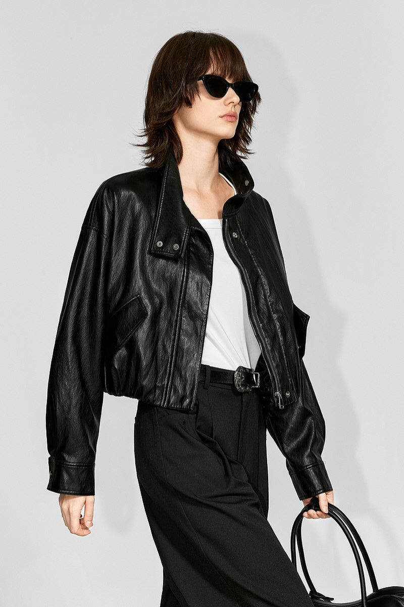 Vanta Soft Edge Leather Jacket