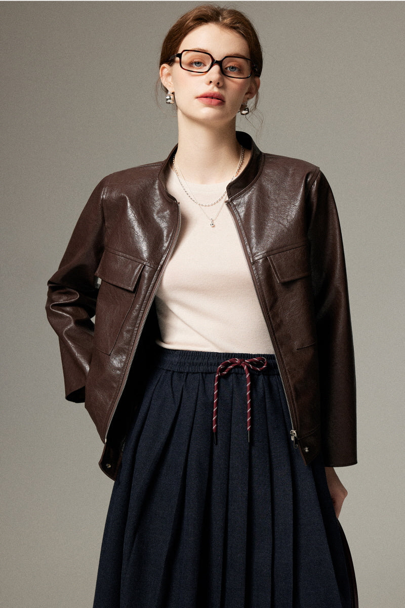 Heritage Brown Leather Jacket