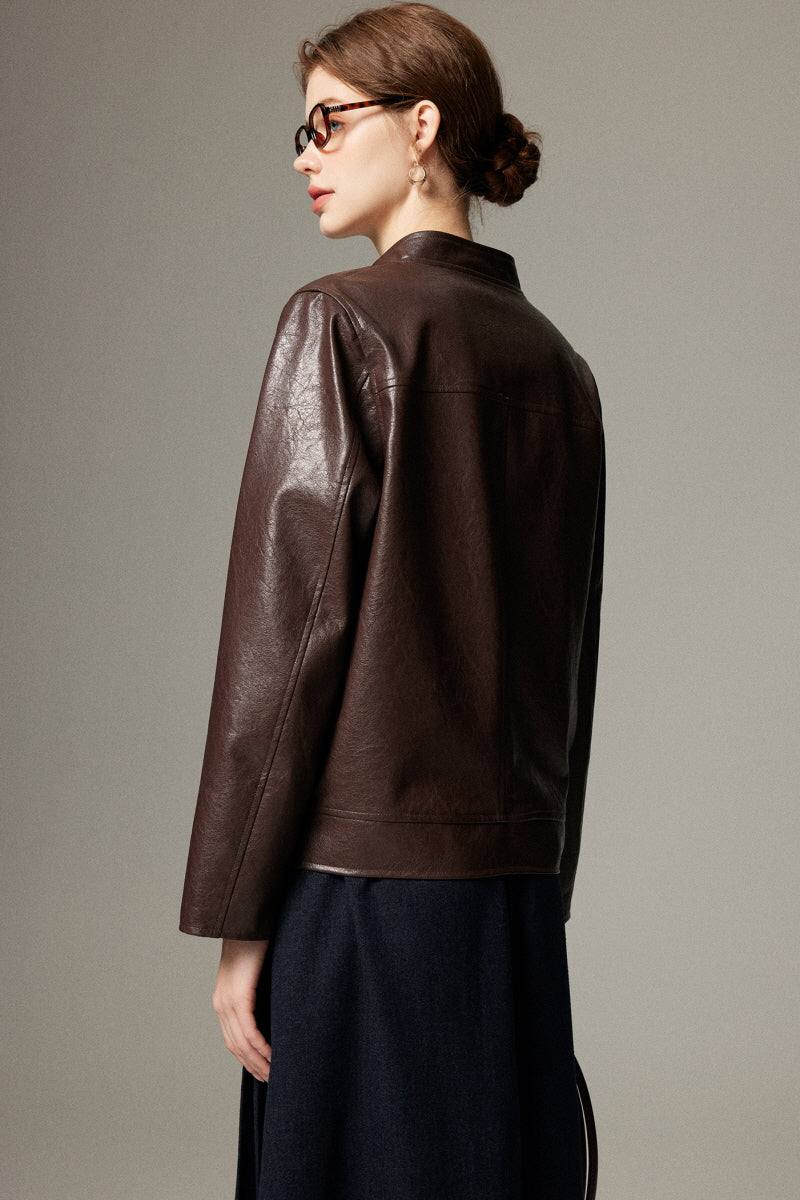 Heritage Brown Leather Jacket