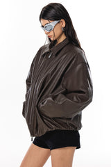 High Street Texture Jacket - Brown